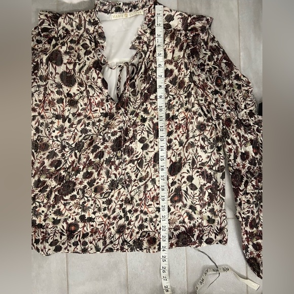 Marie Oliver Haley Blouse Ember Harvest Size Small - Picture 6 of 10